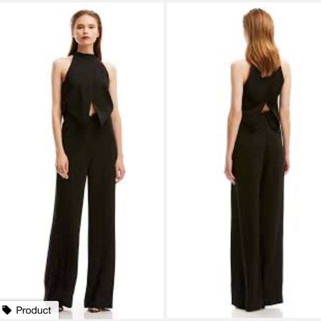 puff sleeve jumpsuit