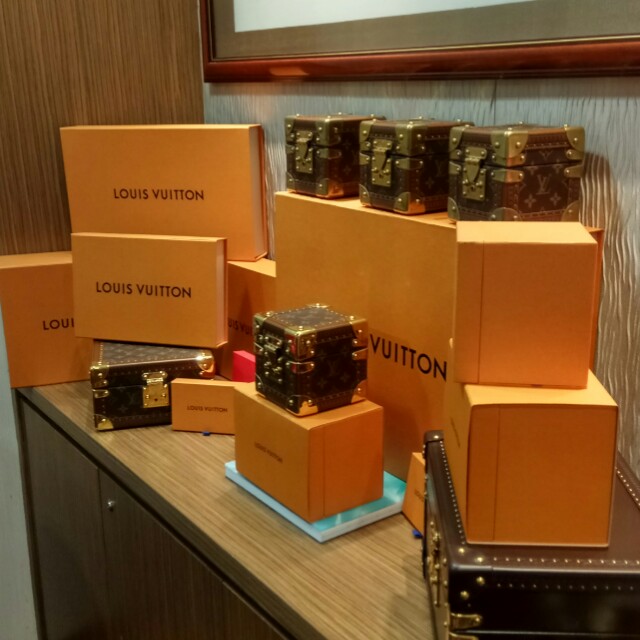 Louis Vuitton wrapping box, Luxury, Bags & Wallets on Carousell