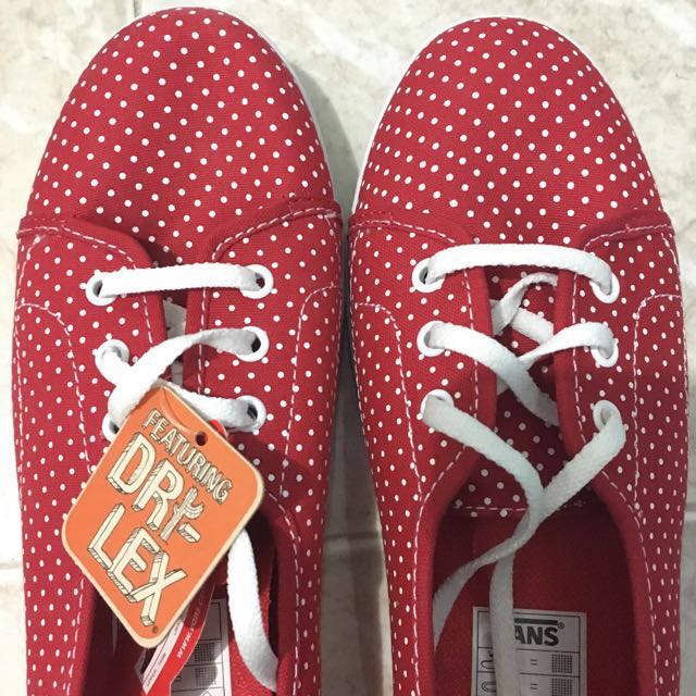 Vans Leah Polka Dot in Red