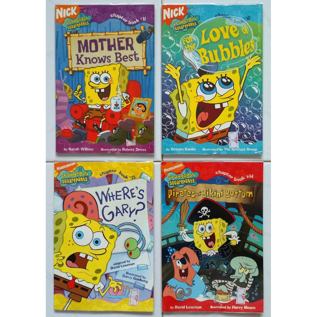 WTS: Spongebob Squarepants Manga & Storybooks - 7 book set (Children ...