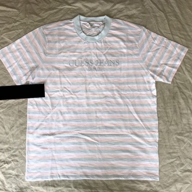 guess asap rocky cotton candy tee