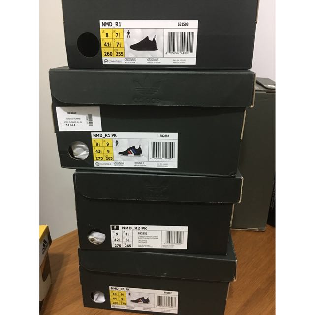 Nmd shoe box clearance