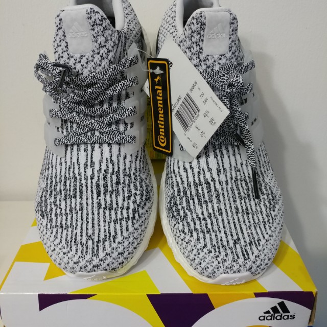 Adidas Ultra Boost 3.0 Zebra Oreo UK9 Men s Fashion Footwear Sneakers on Carousell