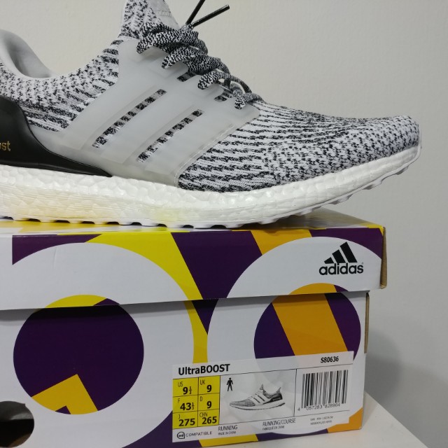 Ultra boost 3.0 zebra on sale