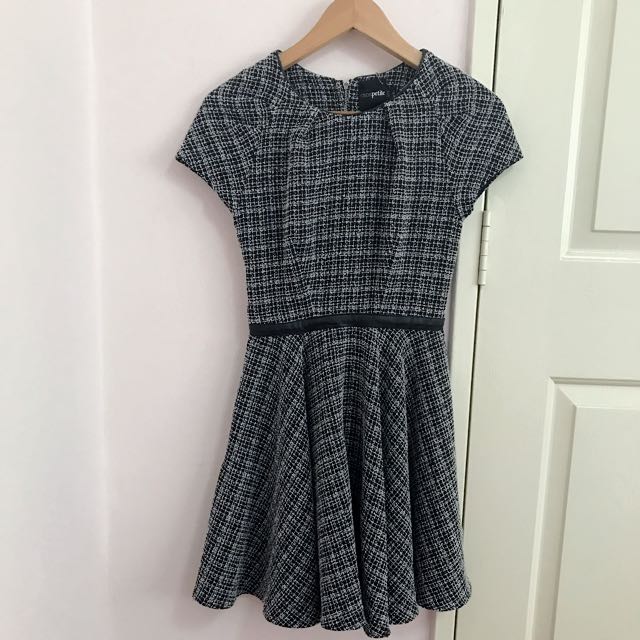 tweed dress asos