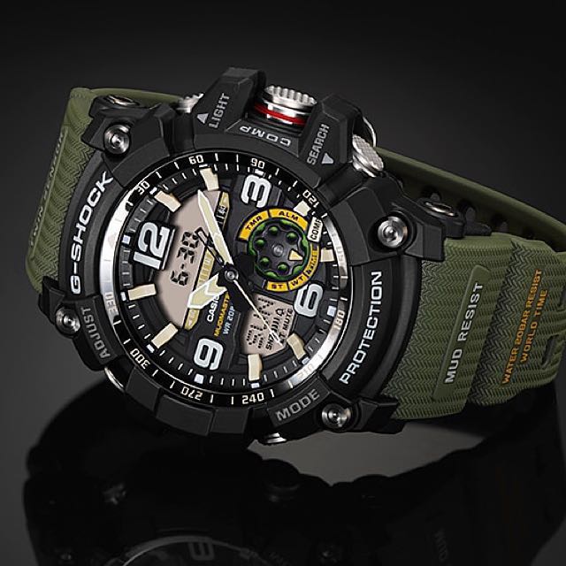 Authentic G Shock Mudmaster Twin Sensor Green G Shock Gg1000 Gg1000 Gg1000 1a3 Gg1000 1a3 Men S Fashion Watches On Carousell