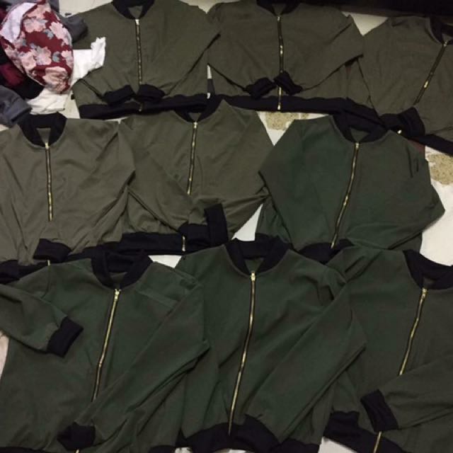 Bomber jacket✨ (Category: Coats, Jackets and Outerwear) located in Manila. Submitted by sphia21 (Listing ID 129659889, Image 2). Description: Good quality. Pre order bomber jacket. Grab yours now 💖.