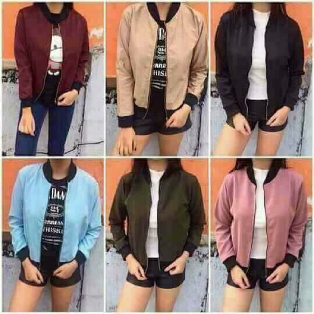 Bomber jacket✨ (Category: Coats, Jackets and Outerwear) located in Manila. Submitted by sphia21 (Listing ID 129659889, Image 3). Description: Good quality. Pre order bomber jacket. Grab yours now 💖.