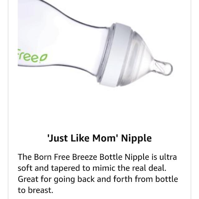 Born free breeze hotsell bottles 9 oz