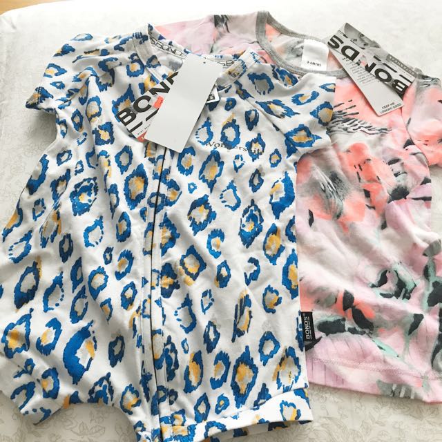 Bonds Baby Girl Tee Long Sleeve Top Size 0000 Newborn Mix N