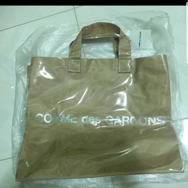 comme des garcons vinyl tote
