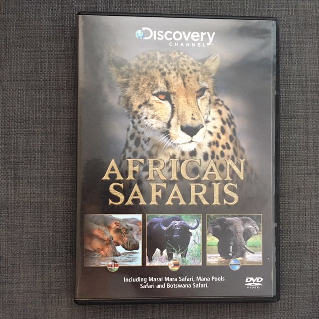 DVD Safari. Discovery Atlas: South Africa Revealed, African Safaris,  Africa's Elephant Kingdom