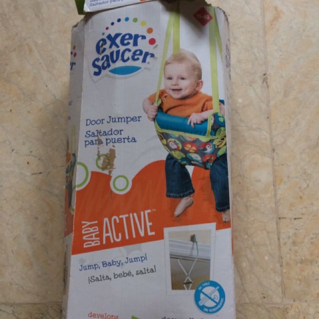 Evenflo Exersaucer Door Jumper Babies Kids Others On Carousell