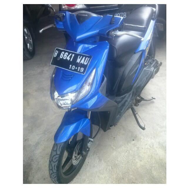 Honda Beat Biru Motor Di Carousell