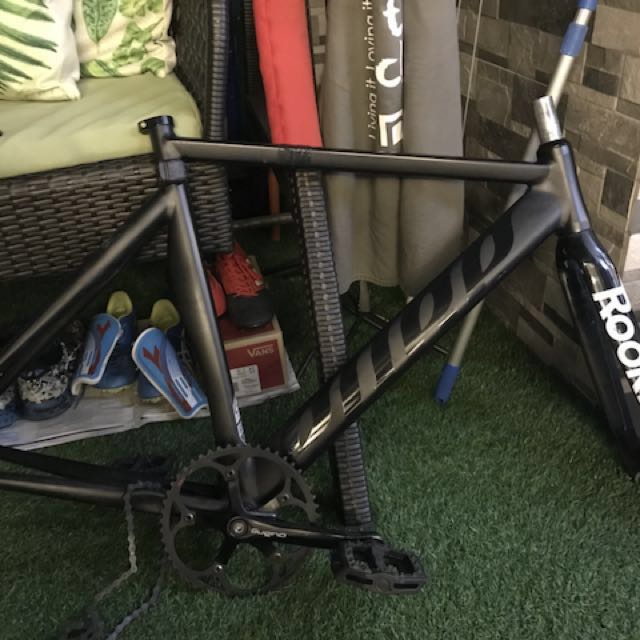 Keirin pro track frameset top