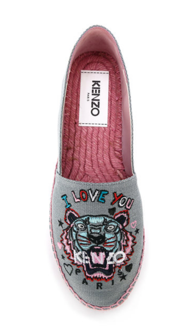 kenzo pink shoes