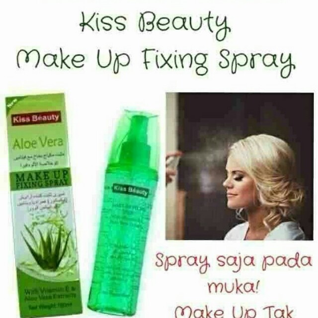 Kiss Beauty Aloe Vera Makeup Fixing Spray Health Beauty Makeup