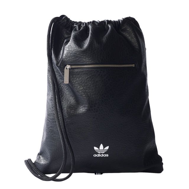 leather gym backpack