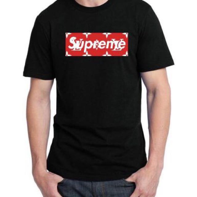 Supreme LV logo shirt, Men's Fashion, Tops & Sets, Tshirts & Polo Shirts on  Carousell