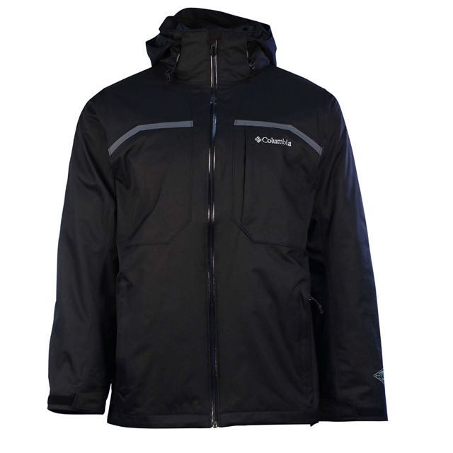 Men s Nordic Point II Interchange Jacket Black Metal Gray Size L