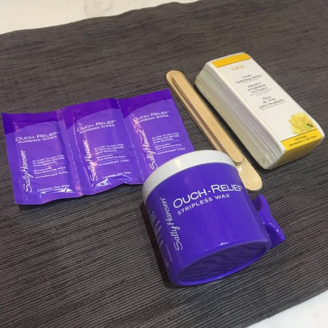 New Ouch Relief Hair Removal Wax Sticks Strips Health Beauty