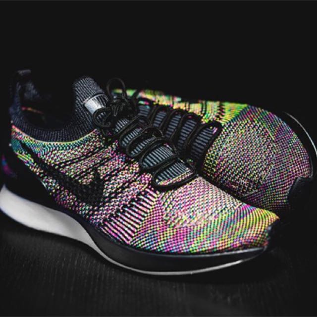 Air zoom mariah flyknit racer black vivid purple discount