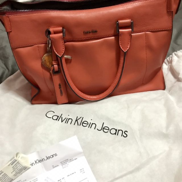 calvin klein satchel bag
