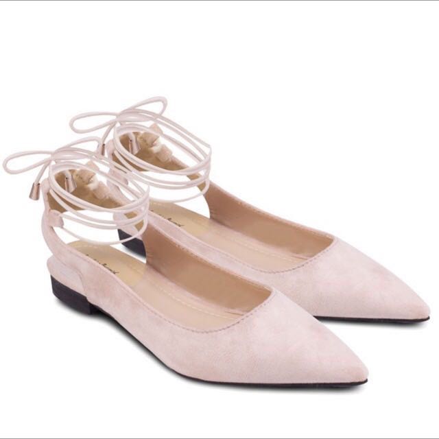 pointed slingback flats