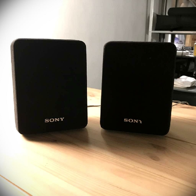 Sony SSSR10 Surround Speakers System Pair, Audio, Soundbars, Speakers