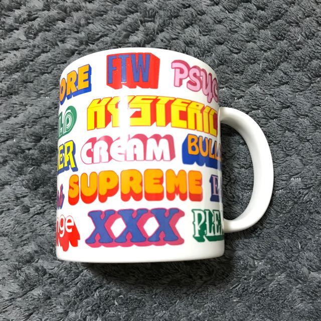 supreme hysteric glamour mug