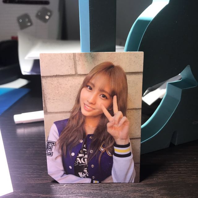 Twice Momo Official Cheer Up Photocard Hobbies Toys Memorabilia Collectibles K Wave On Carousell