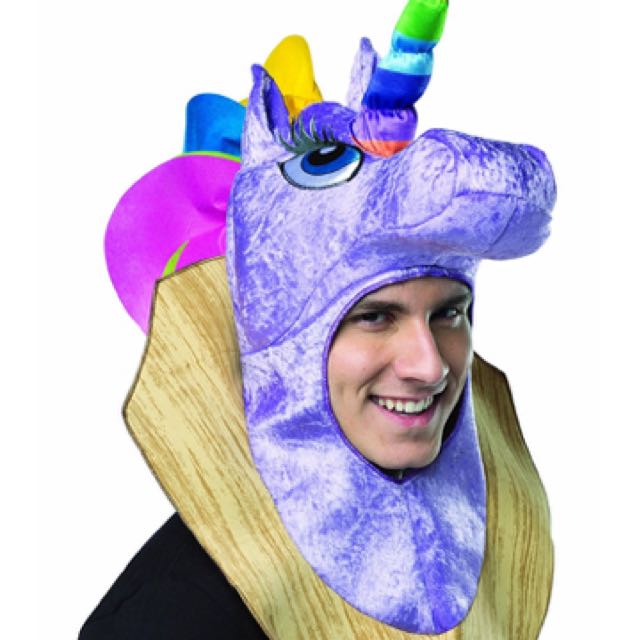 Unicorn Head Halloween Costume For Men Or Women Men S Fashion