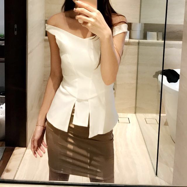 going out peplum tops