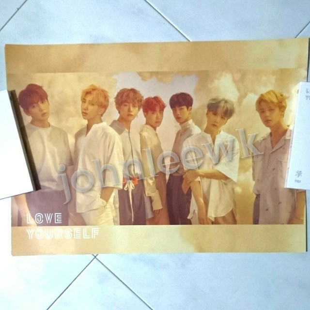 ALL PENDING BTS Love Yourself "O" Version Poster ...