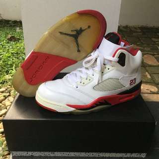 AIR JORDAN 5 FIRE RED OG