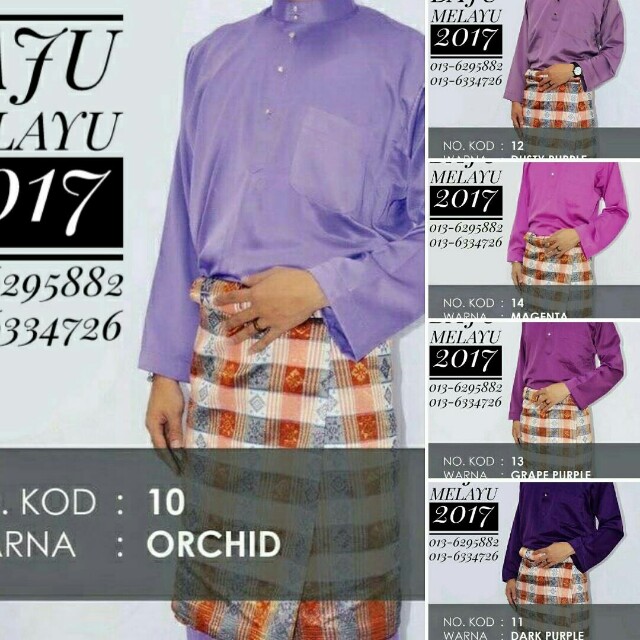 35 Trend Terbaru Baju Melayu Murah Lamaz Morradean
