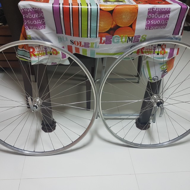 Chrome sales 700c wheelset