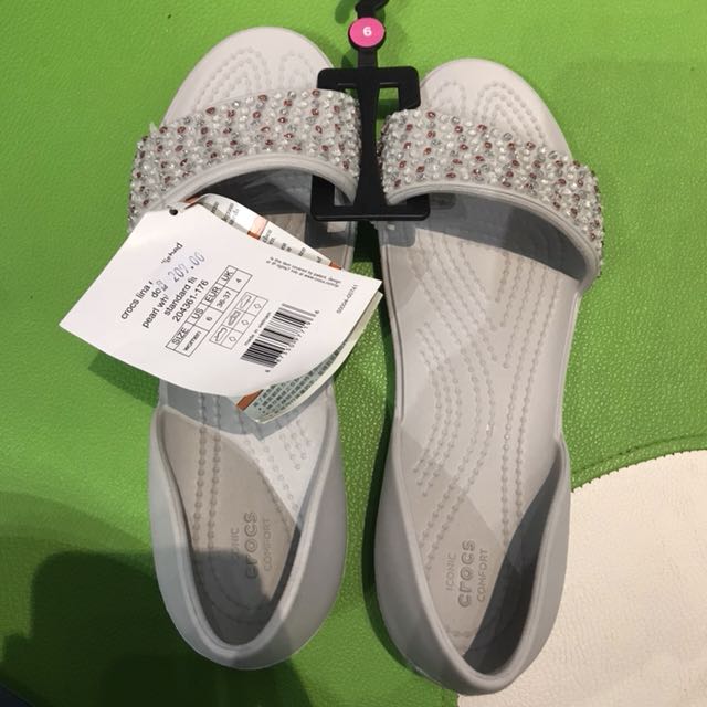 crocs lina embellished