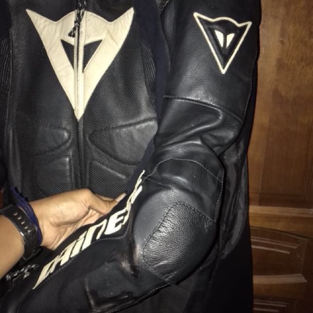 Dainese one piece onepiece leather racing suit sz 50eu