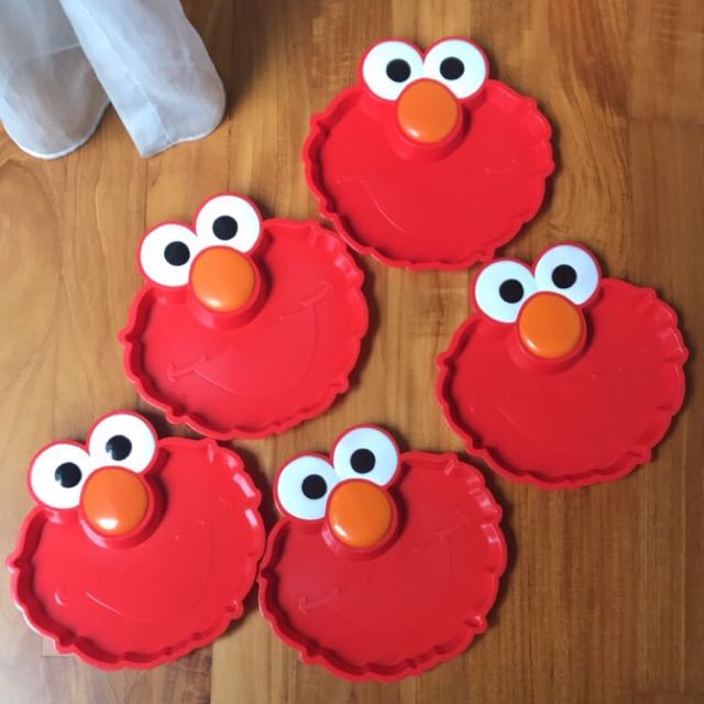 Elmo Plates, Babies & Kids, Nursing & Feeding, Weaning & Toddler