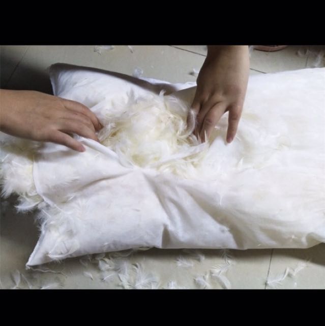 Feather Pillow For Pillow Fight Photography Prop On Carousell