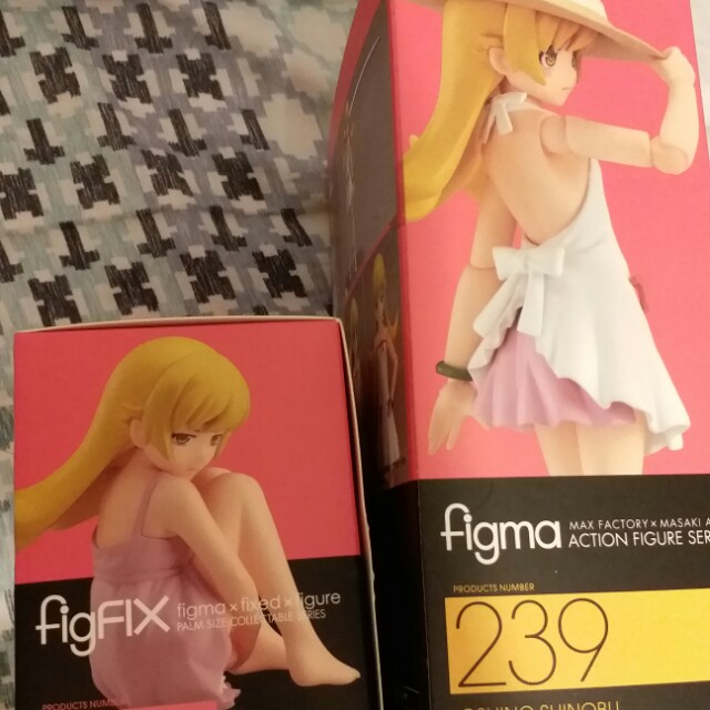 Figma 239 Figfix 002 偽物語傷物語化物語物語小忍忍野忍 玩具 遊戲類 玩具 Carousell