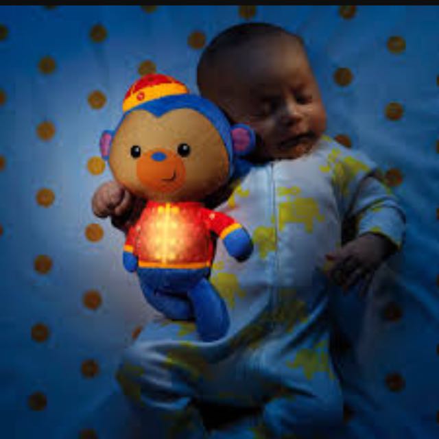 Fisher price soothe sales and glow monkey