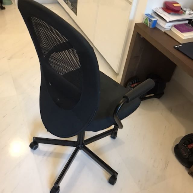 IKEA Malm Desk with chair, Furniture & Home Living, Furniture, Other