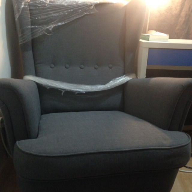 Ikea Wing Chair Strandmon Home Furniture Furniture On Carousell