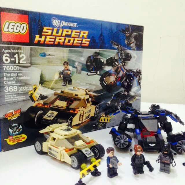 LEGO 76001 The Bat vs Bane Tumbler Chase Hobbies Toys Toys