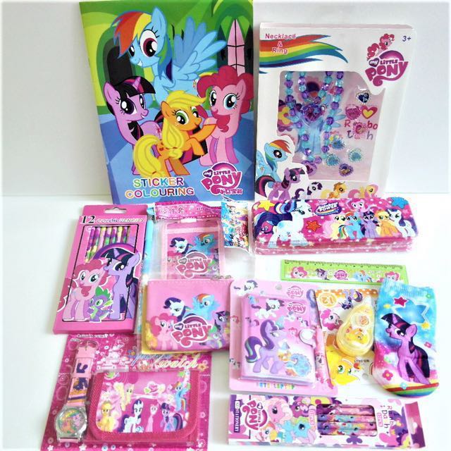my little pony stationery set
