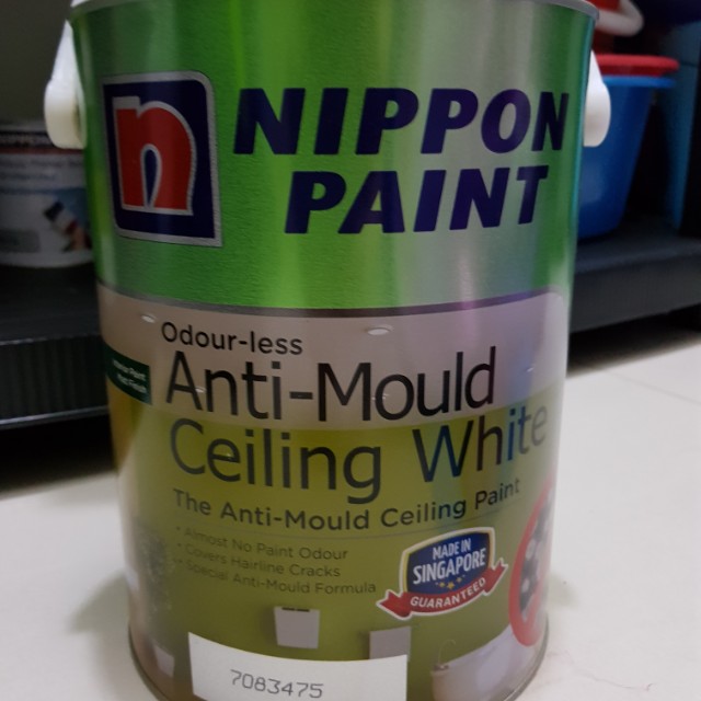 Nippon Paint Anti Mould Ceiling 5L, Furniture & Home Living, Furniture