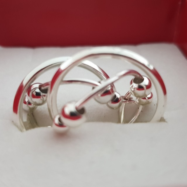 prouds silver earrings