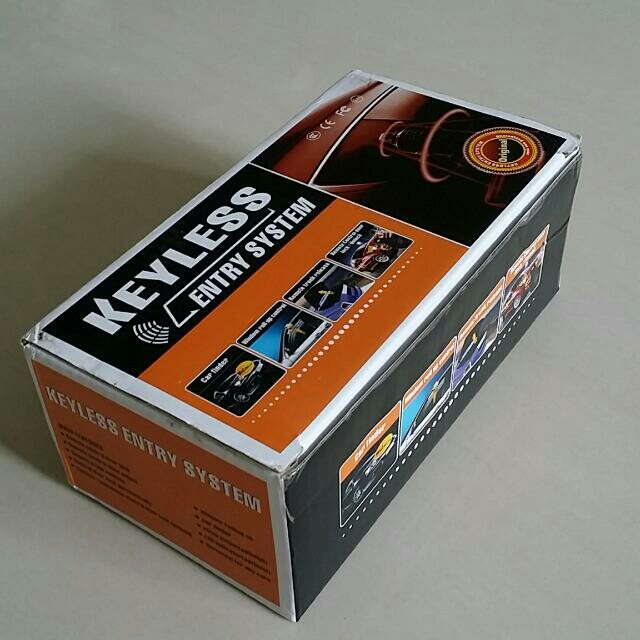 KEYLESS ENTRY SYSTEM (Category: Key & Remote) located in Singapore. Submitted by khoorichard (Listing ID 129740367, Image 3). Description: New in box, centre locking, BMW model remote controller, lock and unlock your car Convenient with remote controller and sefty, have installation guide, can fit for all cars, easy to insstall, just selling at $110.
